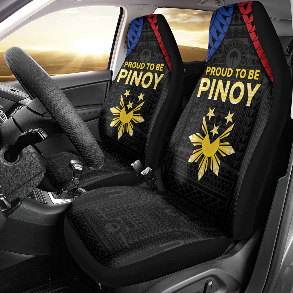 Philippines Independence Day Car Seat Cover Proud To Be Pinoy