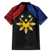 Philippines Independence Day Family Matching Mermaid Dress and Hawaiian Shirt Proud To Be Pinoy LT05 - Polynesian Pride