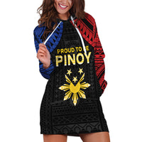 Philippines Independence Day Hoodie Dress Proud To Be Pinoy