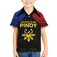 Philippines Independence Day Kid Hawaiian Shirt Proud To Be Pinoy