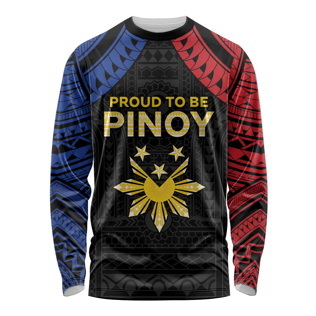 Philippines Independence Day Long Sleeve Shirt Proud To Be Pinoy