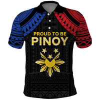 Philippines Independence Day Polo Shirt Proud To Be Pinoy