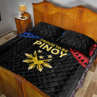 Philippines Independence Day Quilt Bed Set Proud To Be Pinoy