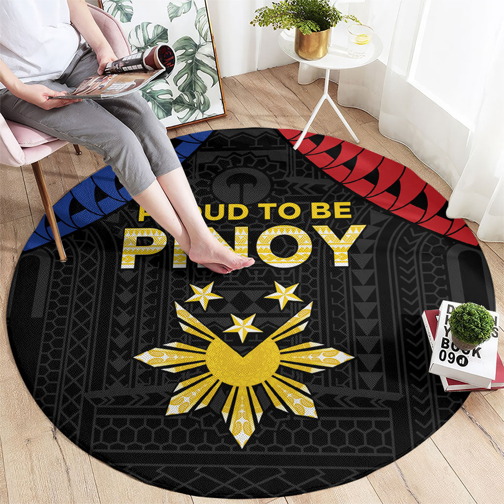 Philippines Independence Day Round Carpet Proud To Be Pinoy