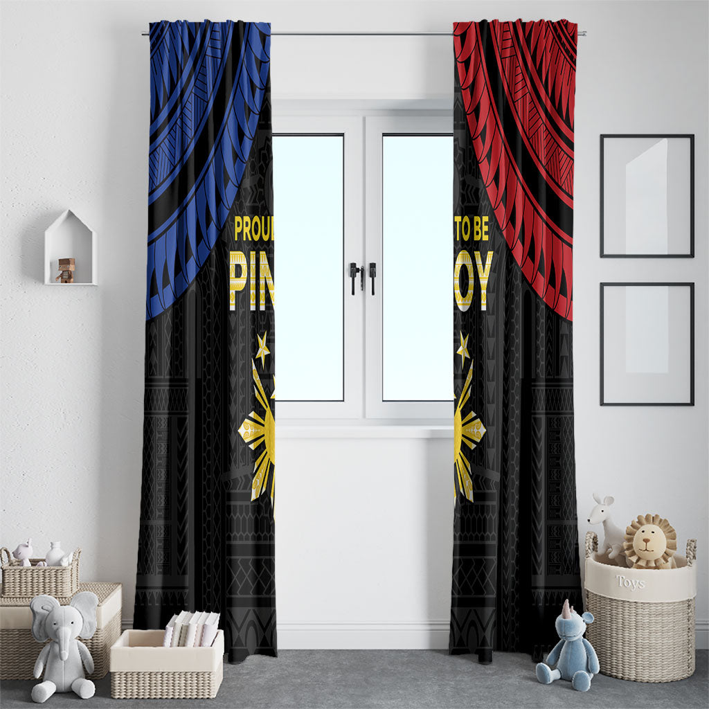 Philippines Independence Day Window Curtain Proud To Be Pinoy