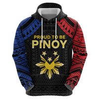 Philippines Independence Day Zip Hoodie Proud To Be Pinoy