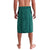 Plumeria With Teal Polynesian Tattoo Pattern Lavalava