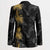Hawaiian Honu And Surfboards Blazer Gold Style - Polynesian Pride
