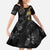 Hawaiian Honu And Surfboards Family Matching Tank Maxi Dress and Hawaiian Shirt Gold Style - Polynesian Pride