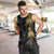 Hawaiian Honu And Surfboards Men Tank Top Gold Style - Polynesian Pride