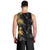 Hawaiian Honu And Surfboards Men Tank Top Gold Style - Polynesian Pride