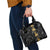 Hawaiian Honu And Surfboards Shoulder Handbag Gold Style - Polynesian Pride