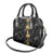 Hawaiian Honu And Surfboards Shoulder Handbag Gold Style - Polynesian Pride
