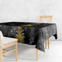 Hawaiian Honu And Surfboards Tablecloth Gold Style - Polynesian Pride