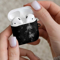 Hawaiian Honu And Surfboards AirPods Case Silver Style - Polynesian Pride