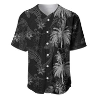 Hawaiian Honu And Surfboards Baseball Jersey Silver Style LT05 Silver - Polynesian Pride
