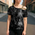 Hawaiian Honu And Surfboards Cross Shoulder Shirt Silver Style - Polynesian Pride