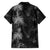Hawaiian Honu And Surfboards Family Matching Tank Maxi Dress and Hawaiian Shirt Silver Style - Polynesian Pride