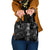 Hawaiian Honu And Surfboards Shoulder Handbag Silver Style - Polynesian Pride