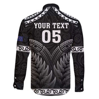 Custom New Zealand Maori Tiki Rugby Family Matching Puletasi and Hawaiian Shirt Go Aotearoa Maori Pattern