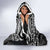 Custom New Zealand Maori Tiki Rugby Hooded Blanket Go Aotearoa Maori Pattern