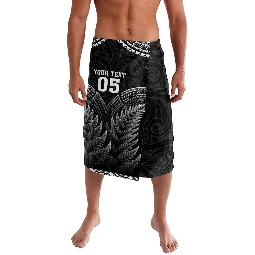 Custom New Zealand Maori Tiki Rugby Lavalava Go Aotearoa Maori Pattern