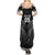 Custom New Zealand Maori Tiki Rugby Summer Maxi Dress Go Aotearoa Maori Pattern