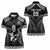 Custom New Zealand Maori Tiki Rugby Women Polo Shirt Go Aotearoa Maori Pattern