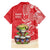 Personalized Puerto Rico Family Matching Long Sleeve Bodycon Dress and Hawaiian Shirt Coqui Frog With Polynesian Pattern - Polynesian Pride