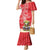 Personalized Puerto Rico Mermaid Dress Coqui Frog With Polynesian Pattern - Polynesian Pride