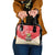 Puerto Rico Shoulder Handbag Coqui Frog With Polynesian Pattern - Polynesian Pride