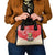 Puerto Rico Shoulder Handbag Coqui Frog With Polynesian Pattern - Polynesian Pride