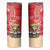 Personalized Puerto Rico Skinny Tumbler Coqui Frog With Polynesian Pattern - Polynesian Pride