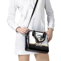 Hawaii Veterans Day Shoulder Handbag Honor The Fallen Flag Grunge Style