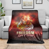 Hawaii Veterans Day Blanket May We Never Forget Freedom Isn't Free