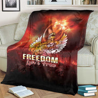 Hawaii Veterans Day Blanket May We Never Forget Freedom Isn't Free