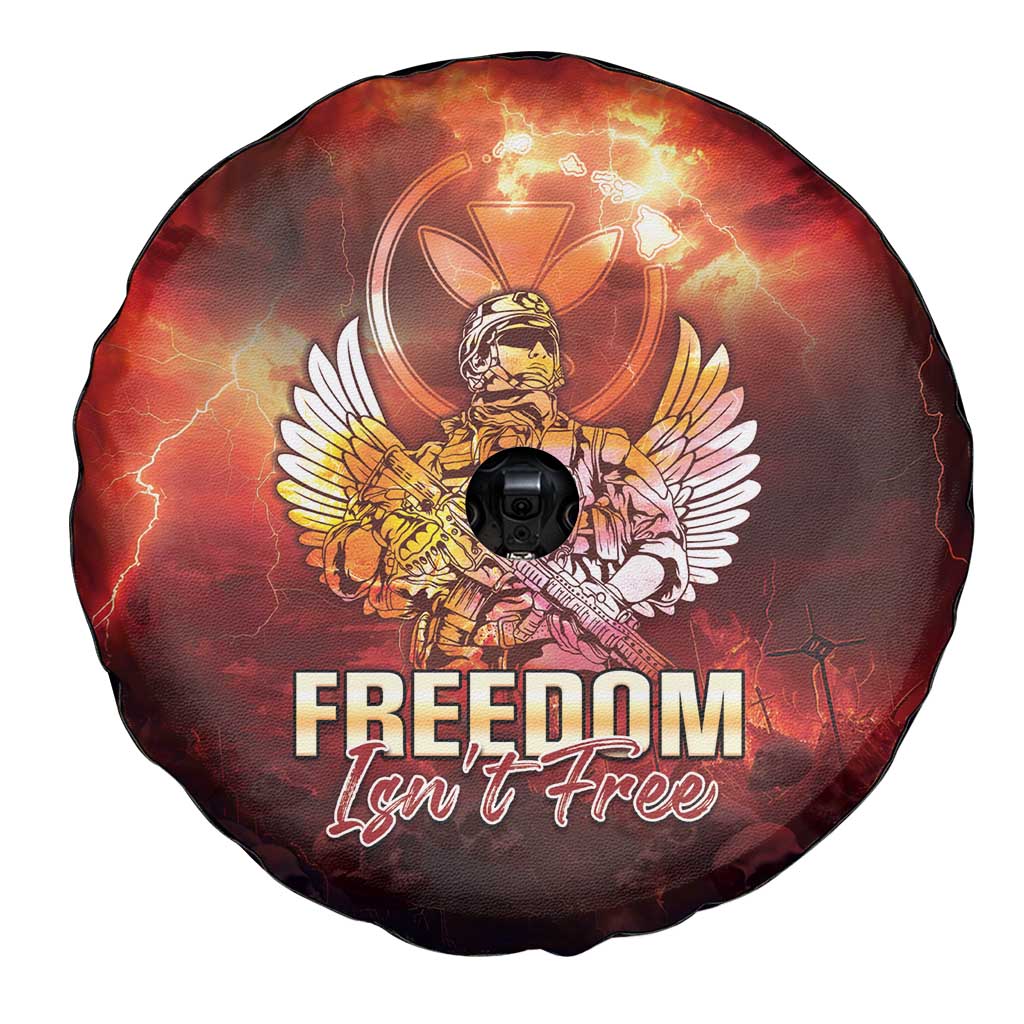 Hawaii Veterans Day Spare Tire Cover May We Never Forget Freedom Isn't Free