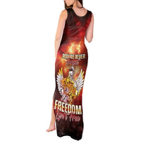 Hawaii Veterans Day Tank Maxi Dress May We Never Forget Freedom Isn't Free