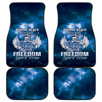 Federated States of Micronesia Veterans Day Car Mats May We Never Forget Freedom Isn't Free