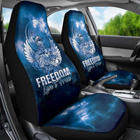 Federated States of Micronesia Veterans Day Car Seat Cover May We Never Forget Freedom Isn't Free