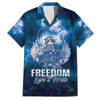 Federated States of Micronesia Veterans Day Family Matching Short Sleeve Bodycon Dress and Hawaiian Shirt May We Never Forget Freedom Isn't Free