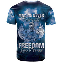 Federated States of Micronesia Veterans Day T Shirt May We Never Forget Freedom Isn't Free