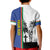 New Caledonia Armistice Day Kid Polo Shirt Lest We Forget Flag Style