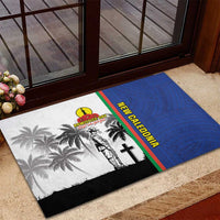 New Caledonia Armistice Day Rubber Doormat Lest We Forget Flag Style