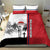 Wallis and Futuna Armistice Day Bedding Set Lest We Forget Flag Style