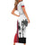 Wallis and Futuna Armistice Day Family Matching Short Sleeve Bodycon Dress and Hawaiian Shirt Lest We Forget Flag Style