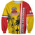 Marquesas Islands Armistice Day Sweatshirt Lest We Forget Flag Style