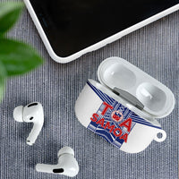 Rugby Toa Samoa AirPods Case Samoan Tatau White Version LT05 - Polynesian Pride
