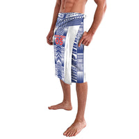 Custom Rugby Toa Samoa Lavalava Samoan Tatau White Version LT05 - Polynesian Pride