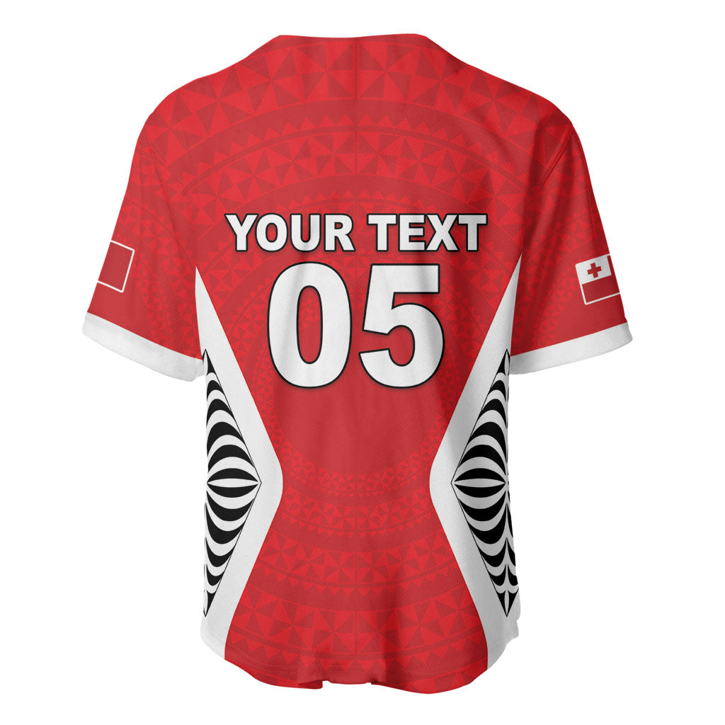 Custom 2026 Tonga Rugby XIII Baseball Jersey Sporty Style LT05 - Polynesian Pride
